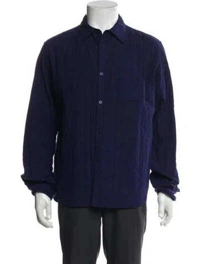 Pre-owned Kenzo Utility Jacket In Blue