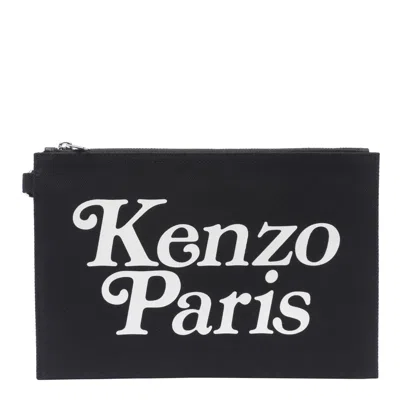 Kenzo Utility Pochette In Noir