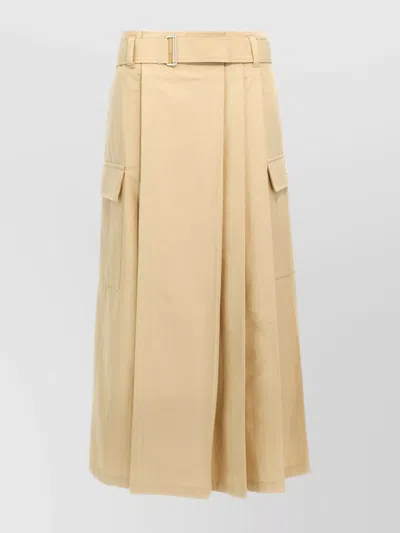 KENZO UTILITY SKIRT WITH BELTED WAIST AND CARGO POCKETS