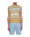 Kenzo Multicolor  Paris Fairisle Vest In Multicolor