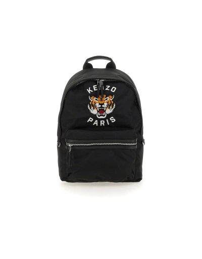 Kenzo Varsity" Backpack In Black