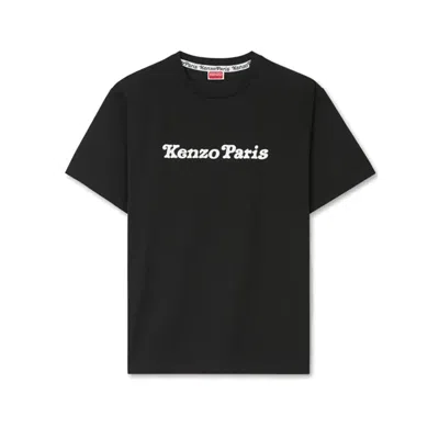 Kenzo Verdy Collection Oversize Tshirt In Black