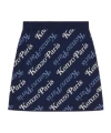 Kenzo Logo Skirt In Black