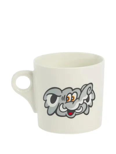 Kenzo Verdy Market Elephant-graphic Mug In Neutral
