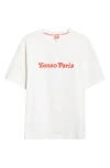 Kenzo Verdy Os Printed Cotton T-shirt In Off White