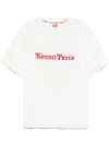 Kenzo Verdy Os Printed Cotton T-shirt In White