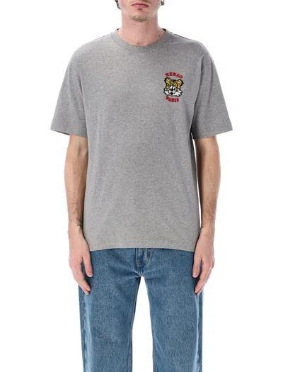 Kenzo Verdy Market T-shirt In Gray