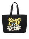 Kenzo Large Pattern Shoulder Bag In Negro