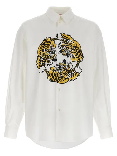 Kenzo Verdy Shirt And Blouse In White