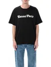 Kenzo Graphic Logo Crewneck T-shirt In Black