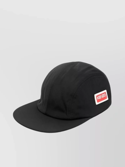 Kenzo Versatile Flat Peak Hat In Black