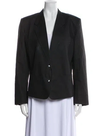 Pre-owned Kenzo Vintage 1980's Blazer In Black