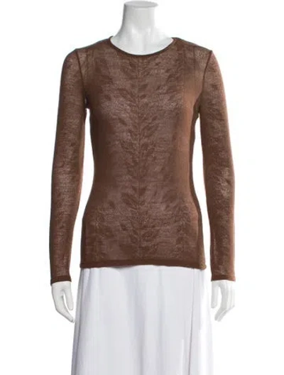 Pre-owned Kenzo Vintage 1980's Sweater In Brown