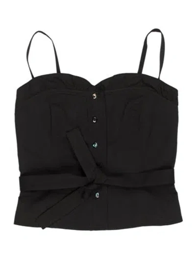 Pre-owned Kenzo Vintage 1980's Top In Black