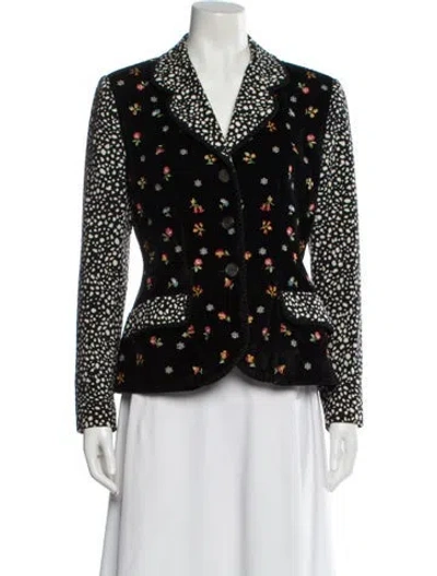 Pre-owned Kenzo Vintage 1990's Blazer In Black