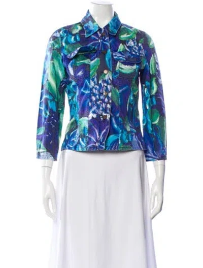 Pre-owned Kenzo Vintage 1990's Jacket In Blue