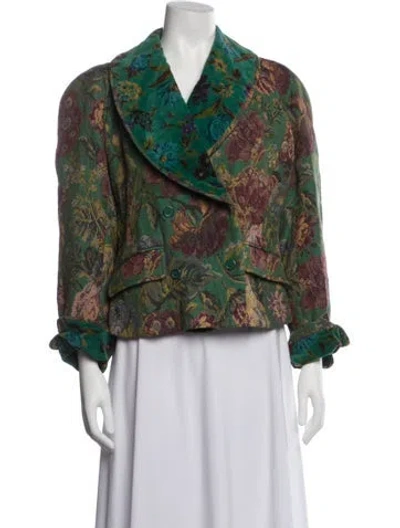 Pre-owned Kenzo Vintage 1990's Jacket In Green