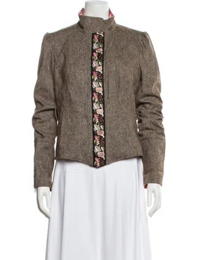 Pre-owned Kenzo Vintage Late 2000's - Early 2010's Evening Jacket In Neutral