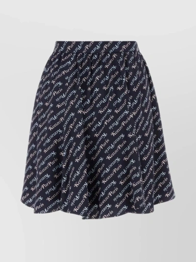 Kenzo X Verdy Flared Miniskirt In Multi