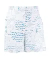Kenzo Wave Mermaids Short In White