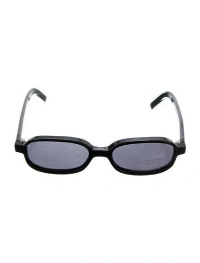 Pre-owned Kenzo Wayfarer Tinted Sunglasses In Black