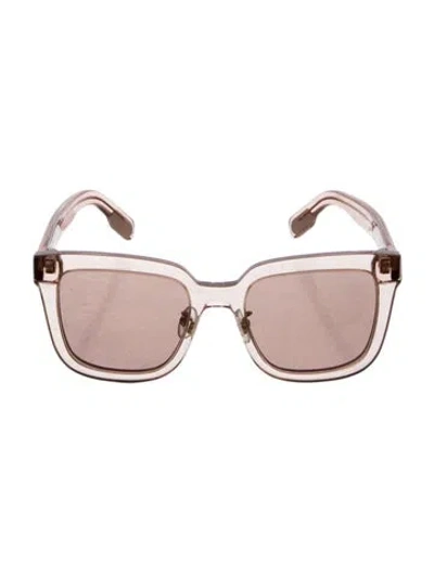 Pre-owned Kenzo Wayfarer Tinted Sunglasses In Pink