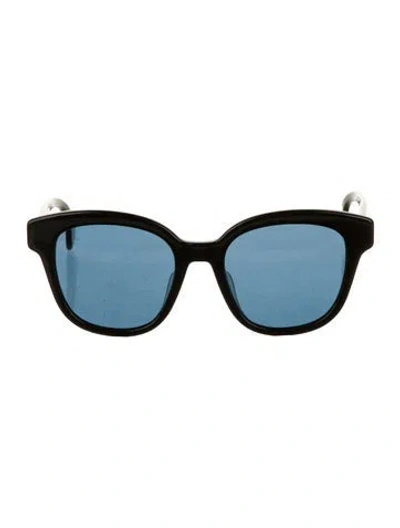 Pre-owned Kenzo Wayfarer Tinted Sunglasses W/ Tags In Black