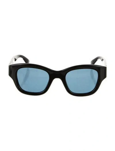 Pre-owned Kenzo Wayfarer Tinted Sunglasses W/ Tags In Black