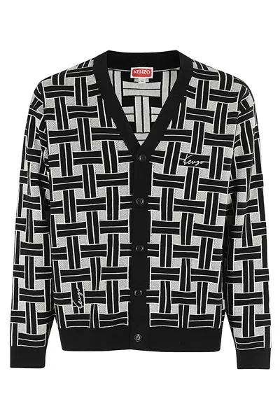 KENZO WEAVE CARDIGAN