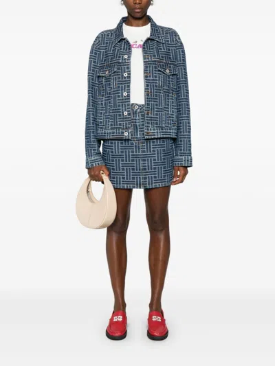 KENZO WEAVE DENIM JACKET