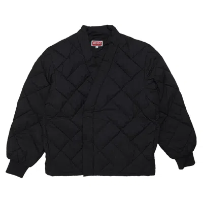 Pre-owned Kenzo Weave Down Kimono 'black' | Men's Size M