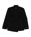 Kenzo Leather Jackets In Black