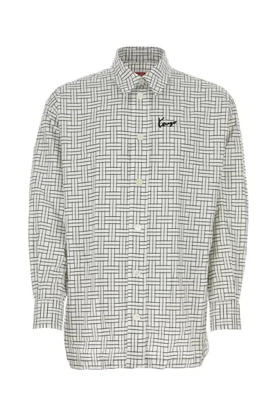 KENZO WEAVE OVERSIZED SHIRT
