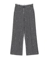 Kenzo Weave Trousers In Black