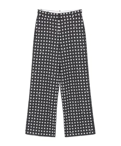 KENZO 'KENZO WEAVE' WIDE PANTS