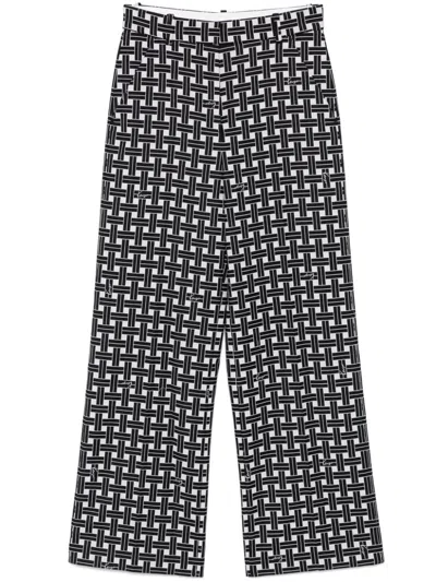 Kenzo Weave Trousers In 01