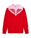 Kenzo Cotton Crew-neck Sweatshirt In Red