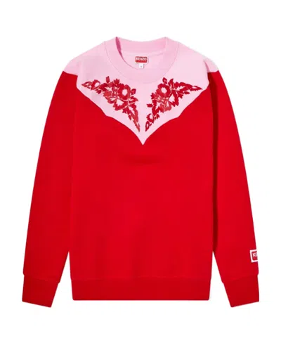 KENZO 'WESTERN FLOWER' SWEATSHIRT
