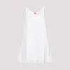 Kenzo Broderie Anglaise Mini Dress In White