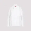 KENZO WHITE BRODERIE ANGLAISE COTTON SHIRT