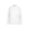 KENZO WHITE COTTON BRODERIE ANGLAISE SHIRT FOR WOMEN