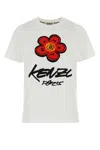 Kenzo T-shirt In Cotone Bianco  Donna In White