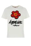 Kenzo T-shirt In Cotone Bianco  Donna In White