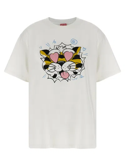 Kenzo White Cotton T-shirt