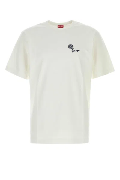 Kenzo White Cotton T-shirt