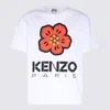 KENZO KENZO WHITE COTTON T-SHIRT