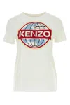 KENZO WHITE COTTON T-SHIRT