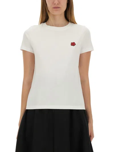 Kenzo White Cotton T-shirts
