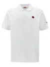 Kenzo "boke Flower" Polo Shirt In White