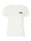 Kenzo "happy Tiger" T-shirt In White